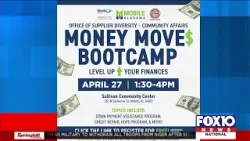 Mobile hosting financial boot camp this Saturday