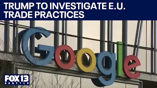 Trump: US to investigate EU trade practices after Google fine | FOX 13 Seattle