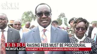 CS Ogamba Announces 2025 KJSEA & KCSE Examiners' Payments Begin, Apologizes for Delay.#ebrunews