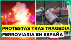 Tragedia ferroviaria en España: suben a 74 los muertos y estallan protestas en Madrid