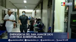 Sobrepoblación en el Hospital San Juan de Dios obliga a traslado de pacientes a otros hospitales
