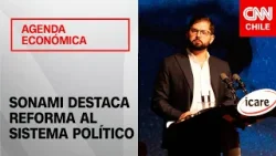Pdte. de Sonami destaca reforma al sistema político anunciada por Boric en Enade 2024