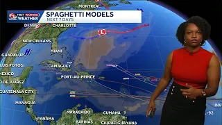 Thursday morning updates on Tropcial Depression Cristobal, Invests 92, 94