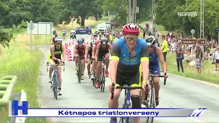 Kétnapos triatlonverseny – ZTV Híradó 2026-07-31