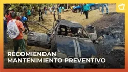 Conductores deben asumir daños por incendios a sus vehículos Conductores deben asumir daños por incendios a sus vehículos
