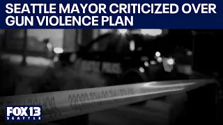 Seattle councilmembers call out Mayor Wilson on gun violence plan | FOX 13 Seattle