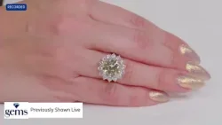 5.30ct VS2 Diamond Ring in Platinum | $140,000 Showstopper 5.30ct VS2 Diamond Ring in Platinum | $140,000 Showstopper