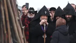 Երեկոյան ժամերգության ավարտին կատարվել է Տյառնընդառաջի նախատոնակ և տարվա առաջին անդաստանը Երեկոյան ժամերգության ավարտին կատարվել է Տյառնընդառաջի նախատոնակ և տարվա առաջին անդաստանը