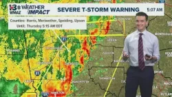 13WMAZ отслеживает сильные штормы, обрушившиеся на юго-восток США и Джорджию | Что нужно знать эт...