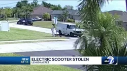Camera catches thief swiping Cape Coral boy's electric scooter
