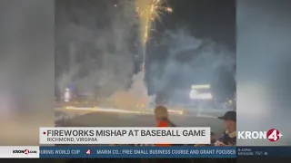 Fireworks mishap at Giants minor-league affiliate game