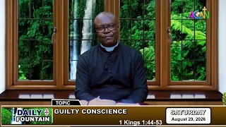 DAILY FOUNTAIN DEVOTIONAL FOR AUGUST 29, 2026 -  THE VEN. IFEANYI NSOFOR