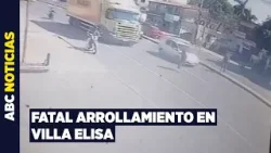 Un joven murió arrollado por un camión en Villa Elisa, pero aún no lo pudieron identificar Un joven murió arrollado por un camión en Villa Elisa, pero aún no lo pudieron identificar