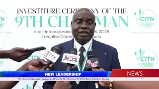 Rtn. Clement Ogunsanya Assumes Office As 90th Chairman Of CITN, Benin & District Society