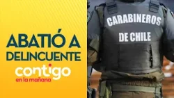 INTENTARON ASALTARLO: Carabinero abatió a delincuente en Bus Red - Contigo en la Mañana INTENTARON ASALTARLO: Carabinero abatió a delincuente en Bus Red - Contigo en la Mañana