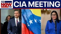 CIA Director meets with Venezuela interim leader Delcy Rodriguez