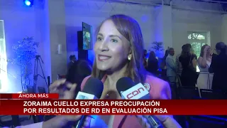 Zoraima Cuello expresses concern over Dominican Republic's PISA evaluation results