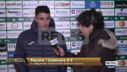 Pescara - Catanzaro 0-2 91° Faraoni: "Ci crediamo …." Pescara - Catanzaro 0-2 91° Faraoni: "Ci crediamo …."