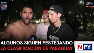 Some are still celebrating Paraguay's qualification