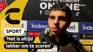 Reactie Ayman Sellouf na Jong FC Utrecht - Vitesse (1-3) | Connect
