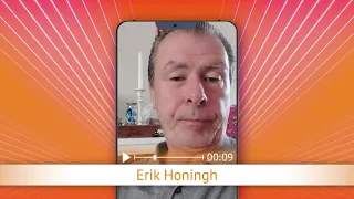 TV Oranje app video message - Erik Honingh