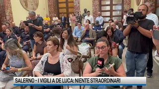 Salerno, strappo tra De Luca e la Polizia municipale