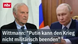 "Putin kann den Krieg nicht militärisch beenden" - Hohe Verluste, "jämmerliche" Erfolge | ntv