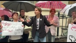 რეჟიმი უნდა დასრულდეს ! - Protest She  პარლამენტთან