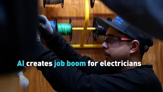 AI creates job boom for electricians