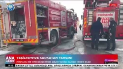 Yeşiltepe’de korkutan yangın!