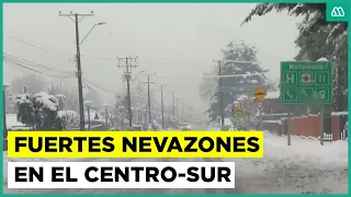 Complications after heavy snowfall in Lonquimay: The worst in 10 years according to residents