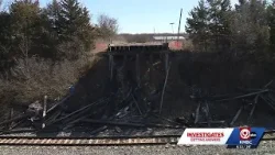 Ray County residents still driving around downed Union Pacific bridge with no timeline for repair
