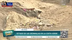 Tramos de la Costa Verde lucen con geomallas rotas y generan preocupación Tramos de la Costa Verde lucen con geomallas rotas y generan preocupación