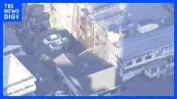 【速報】東京・渋谷区で火事　屋上には助けを求める人が3人いるとの情報も　警視庁｜TBS NEWS DIG