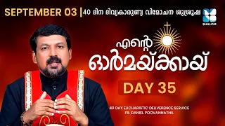 ENTE ORMAKKAYI | DAY35 | 40 DAYS EUCHARISTIC DELIVERANCE PRAYER | FR DANIEL POOVANNATHIL | SHALOM TV