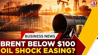 Brent Below $100: US-Iran Talks, Hormuz Reopening Hopes Ease Oil Shock | Market Cafe | ET Now