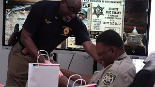 Sheriffs in Central Georgia trading uniforms for jail jumpsuits to raise money for those in need