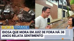 Idosa que mora em Juiz de Fora há 38 anos desabafa: "Sempre foi um sossego" | Bora Brasil