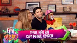 TENTE NÃO RIR! Marlei Cevada encara desafios e se diverte no Eita Lucas!