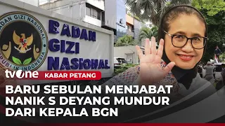 State Secretary's Response Regarding Nanik S. Deyang's Resignation from the National Nutrition Ag...