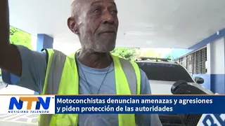 Motorcycle taxi drivers report threats and assaults and ask authorities for protection