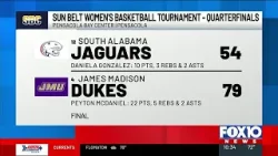 South Alabama women’s basketball season ends with loss to James Madison in Sun Belt Tournament