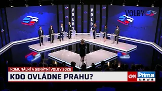 Superdebata kandidátů na primátora Prahy