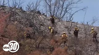Colorado Fire injures 2 firefighters as crews battle difficult terrain in Mariposa County