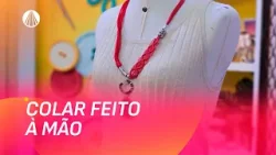 Colar desconstruído em Festonê por Julia Marques | Faça Você Mesmo Colar desconstruído em Festonê por Julia Marques | Faça Você Mesmo