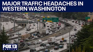 Major construction to cause headaches across Seattle area | FOX 13 Seattle