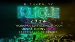 ESPECTÁCULO DE DRONES "BIENVENIDO IQUIQUE 2024"