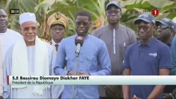 PRODUCTION DE BANANE : Le chef de l’État en visite dans le périmètre de YELLITAARE