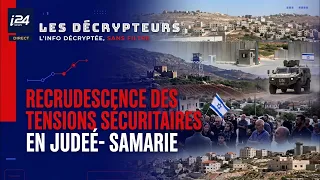 Surge in security tensions in Judea and Samaria