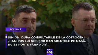 George Simion: „I-am pus lui Nicușor Dan soluțiile pe masă. Nu se poate fără AUR”